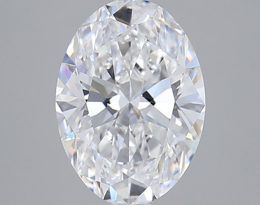 2.04 Carat D-VVS2 Oval Lab Diamond