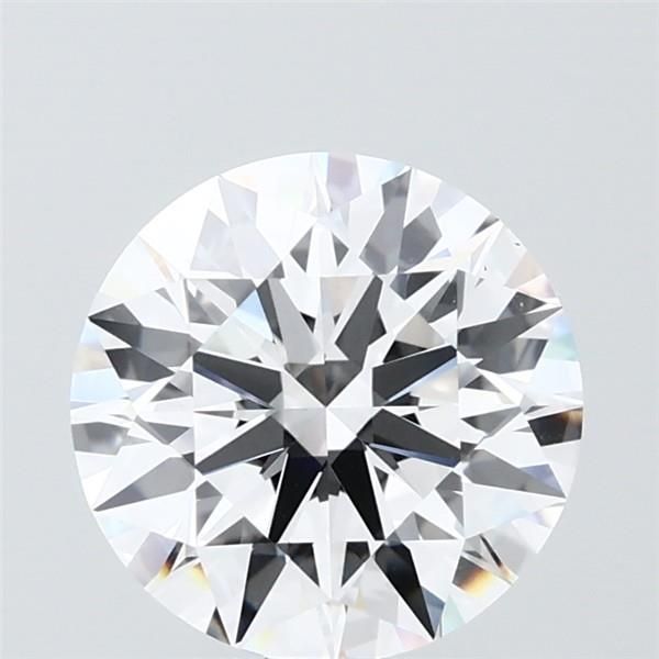 2.51 Carat D-VS1 Round Lab Diamond