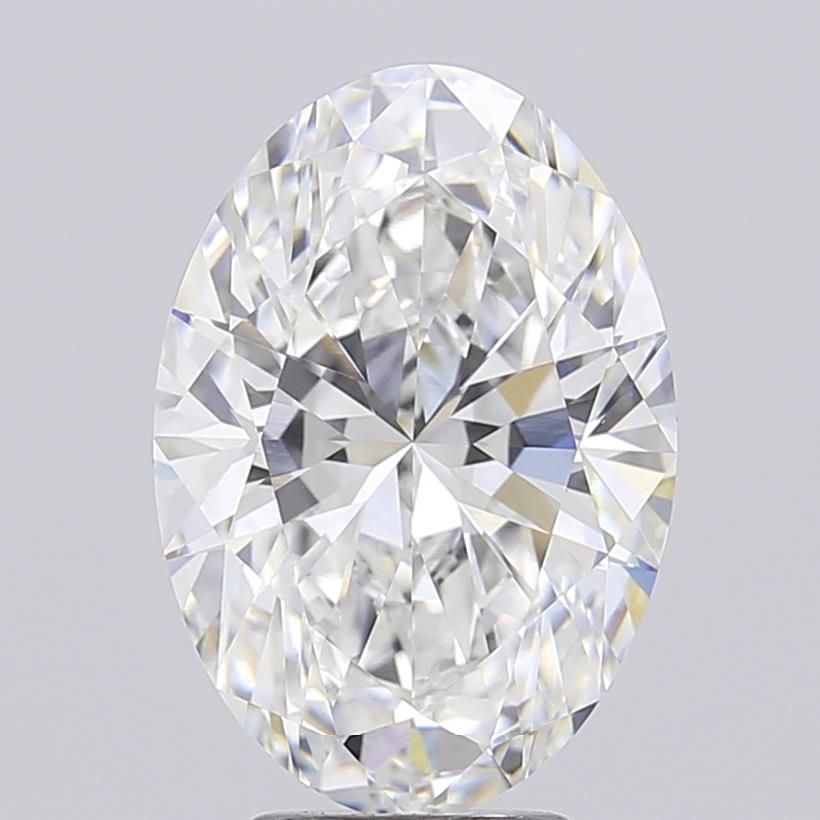 4.29 Carat E-VVS2 Oval Lab Diamond