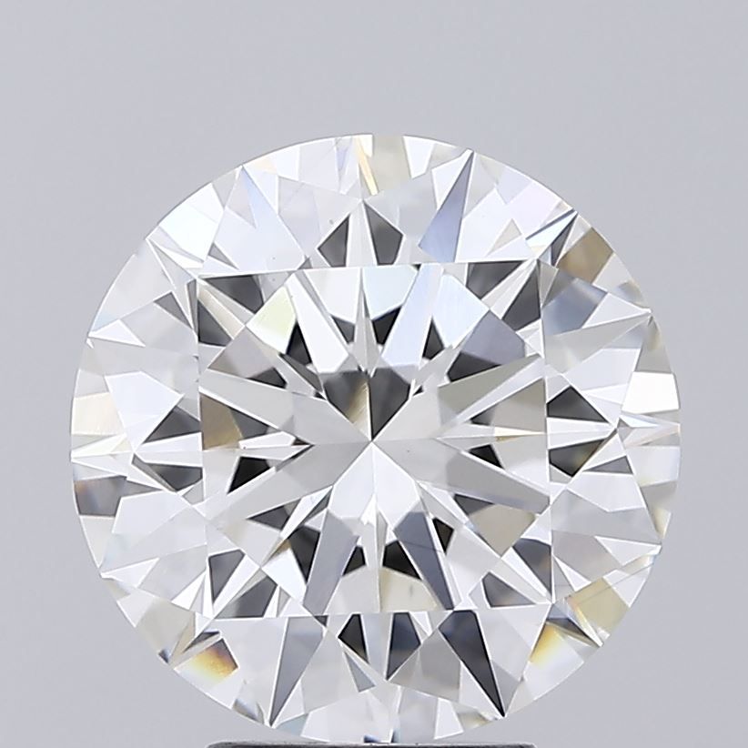 4.90 Carat F-VVS2 Round Lab Diamond