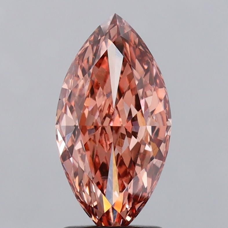 2.08 Carat Marquise Cut Fancy Brown