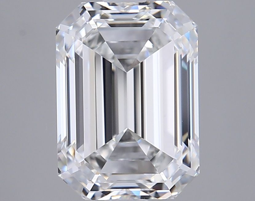 2.94 Carat E-VVS2 Emerald Lab Diamond