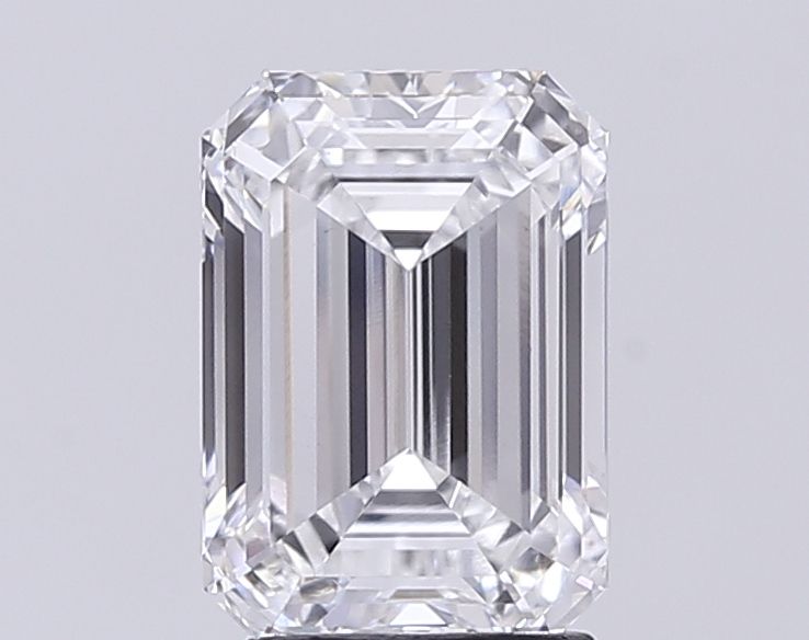 3.08 Carat D-VS1 Emerald Lab Diamond