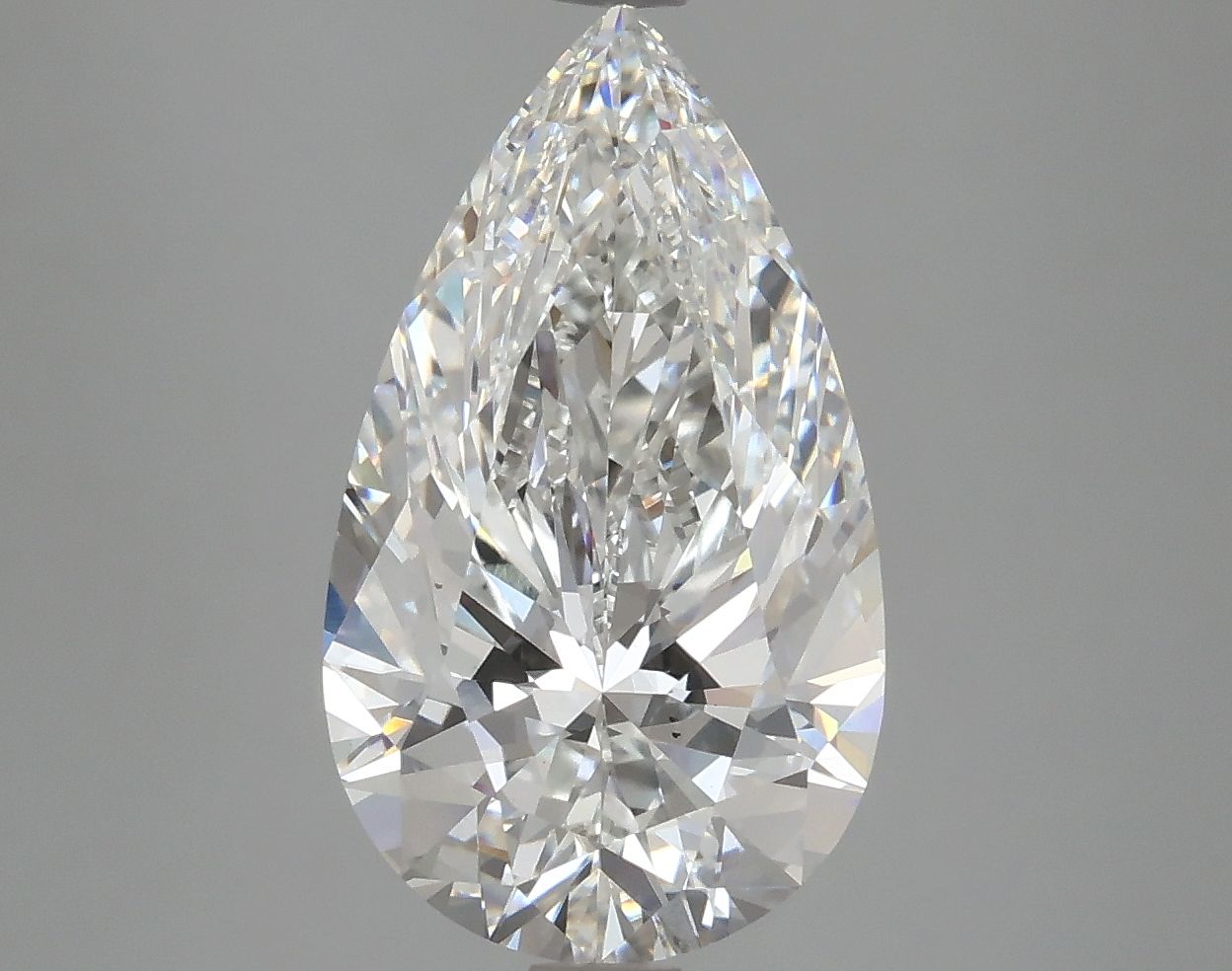 4.03 Carat G-VS1 Pear Lab Diamond