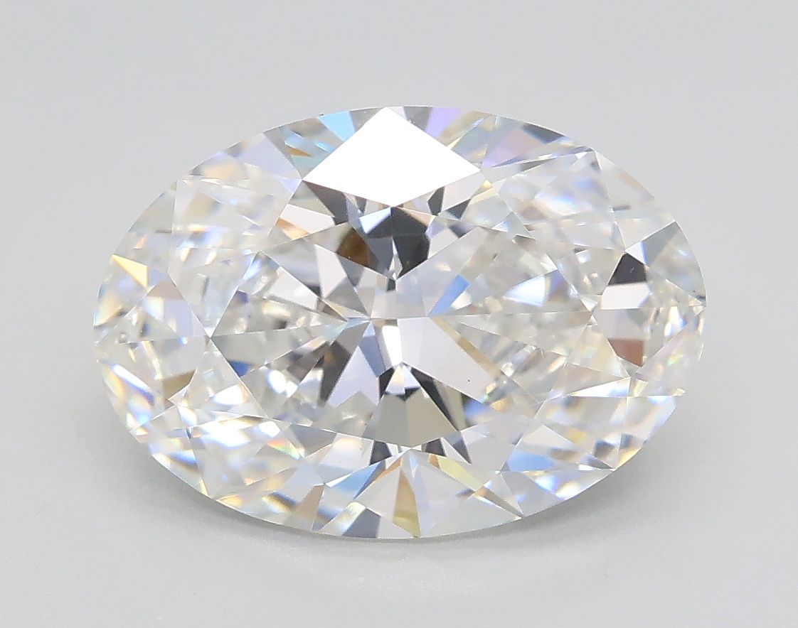 3.04 Carat F-VVS2 Oval Lab Diamond