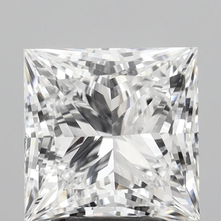 3.07 Carat D-VVS2 Princess Lab Diamond