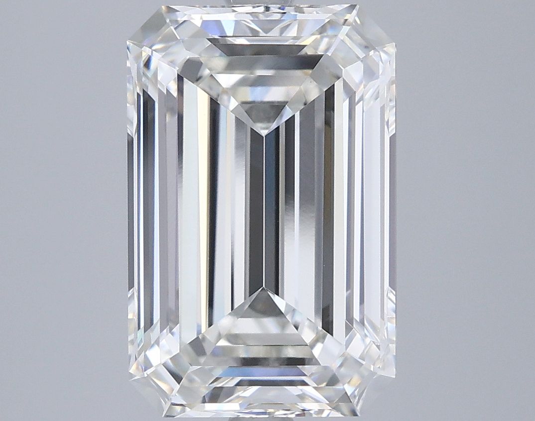 4.84 Carat G-VVS2 Emerald Lab Diamond