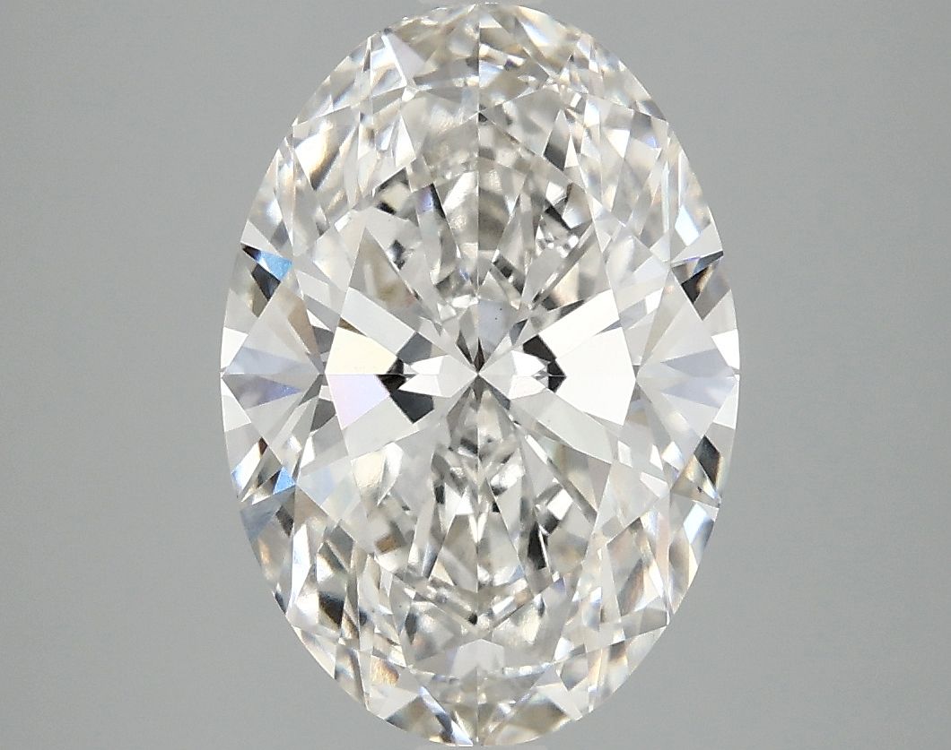 3.53 Carat H-VS1 Oval Lab Diamond