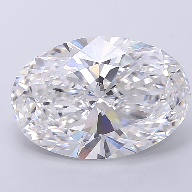 4.81 Carat E-VVS2 Oval Lab Diamond