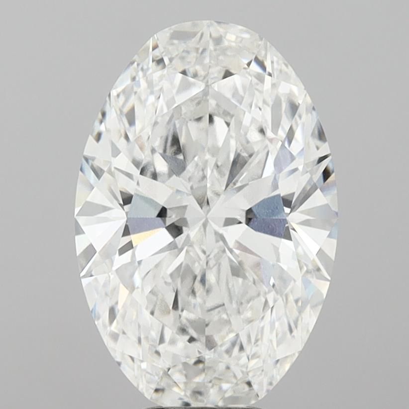 7.51 Carat E-VVS2 Oval Lab Diamond
