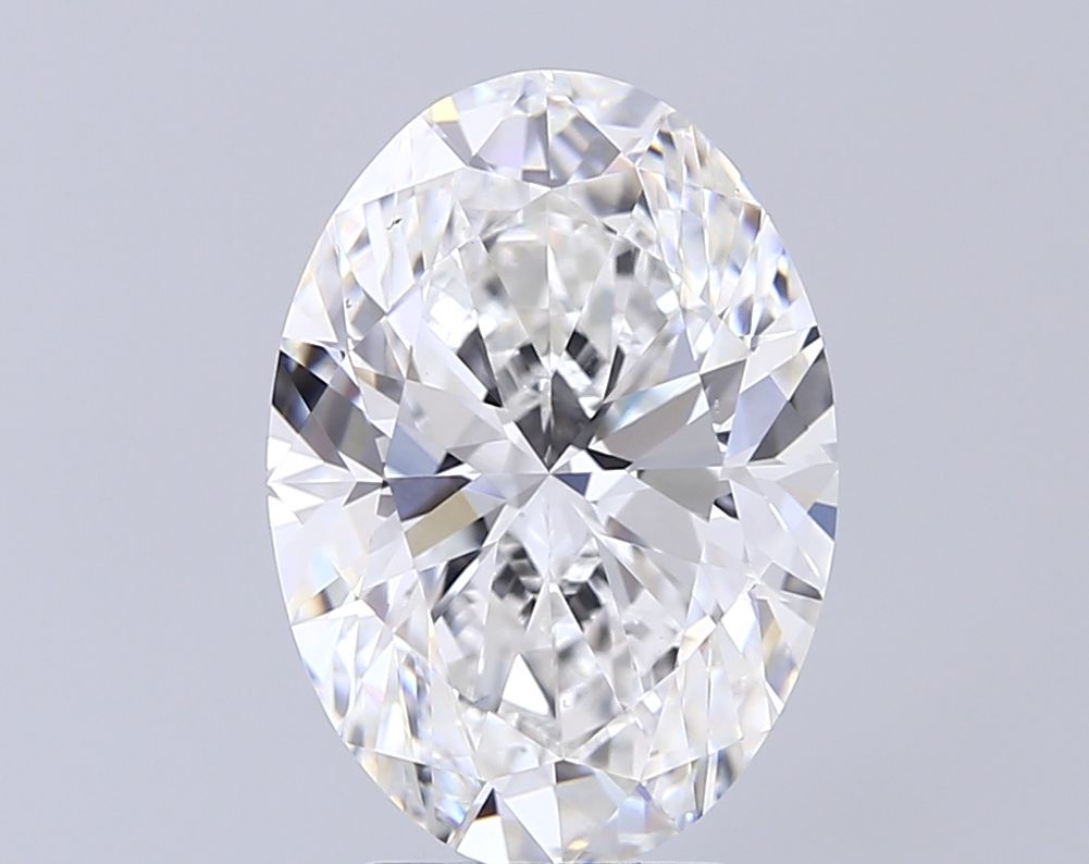 5.00 Carat E-VVS2 Oval Lab Diamond