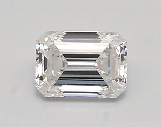 0.91 Carat D-VVS2 Emerald Lab Diamond