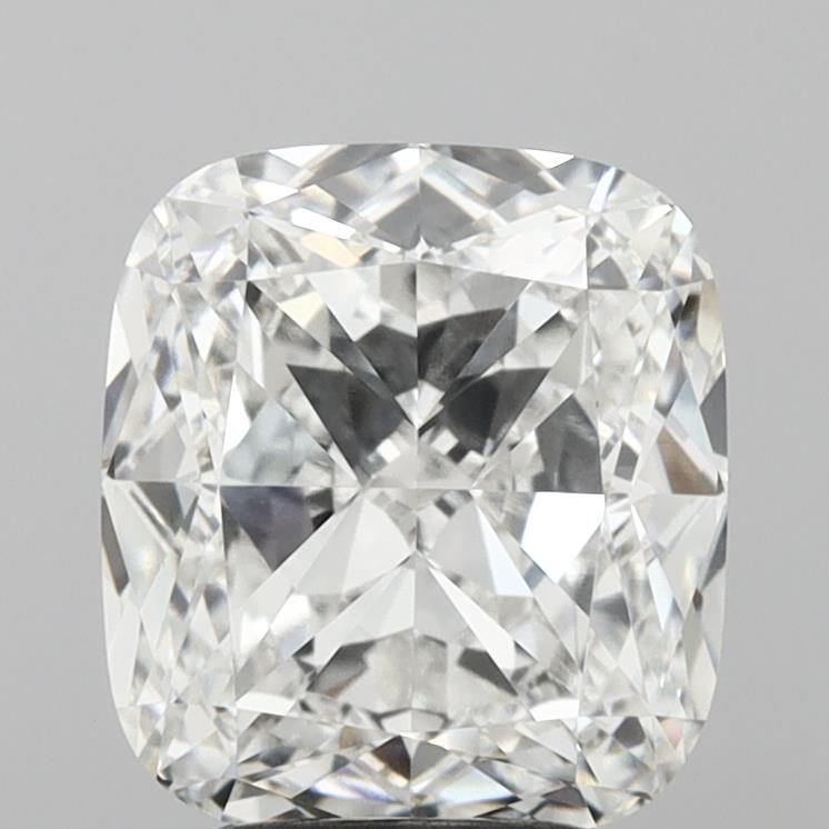 4.02 Carat F-VVS2 Cushion Lab Diamond