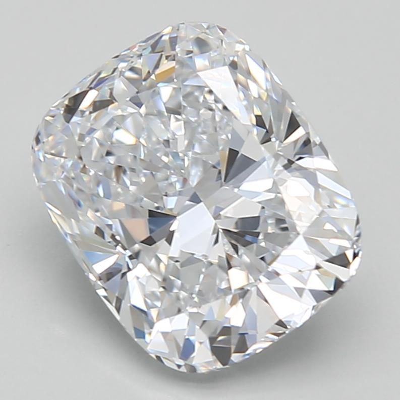 2.90 Carat D-VVS2 Cushion Lab Diamond