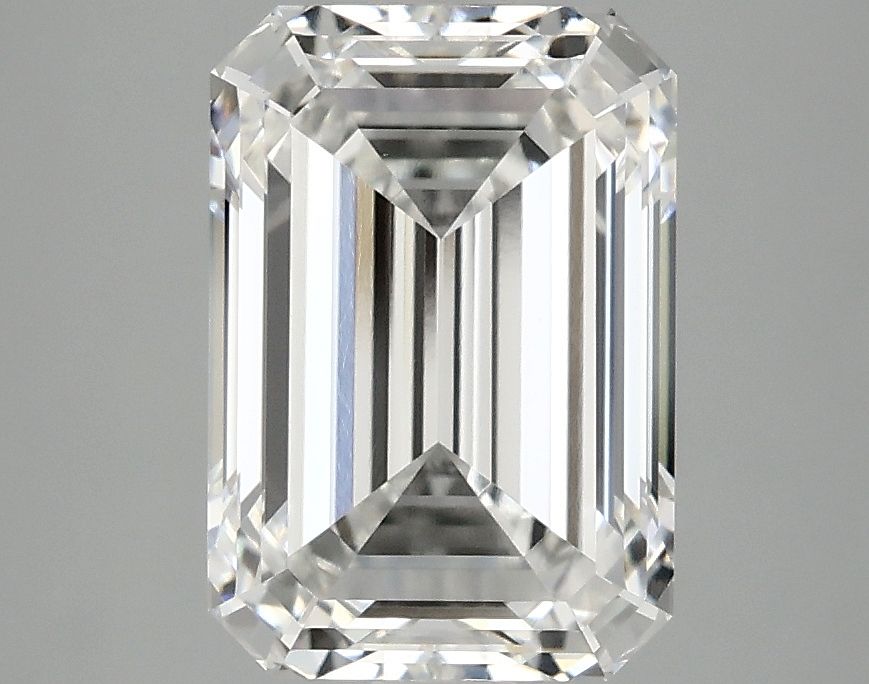 3.16 Carat F-VVS2 Emerald Lab Diamond