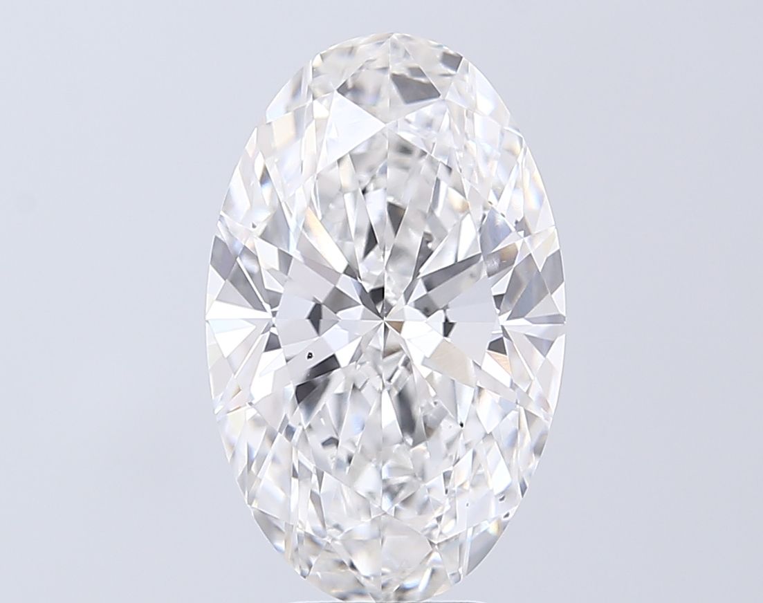 5.04 Carat D-VS2 Oval Lab Diamond