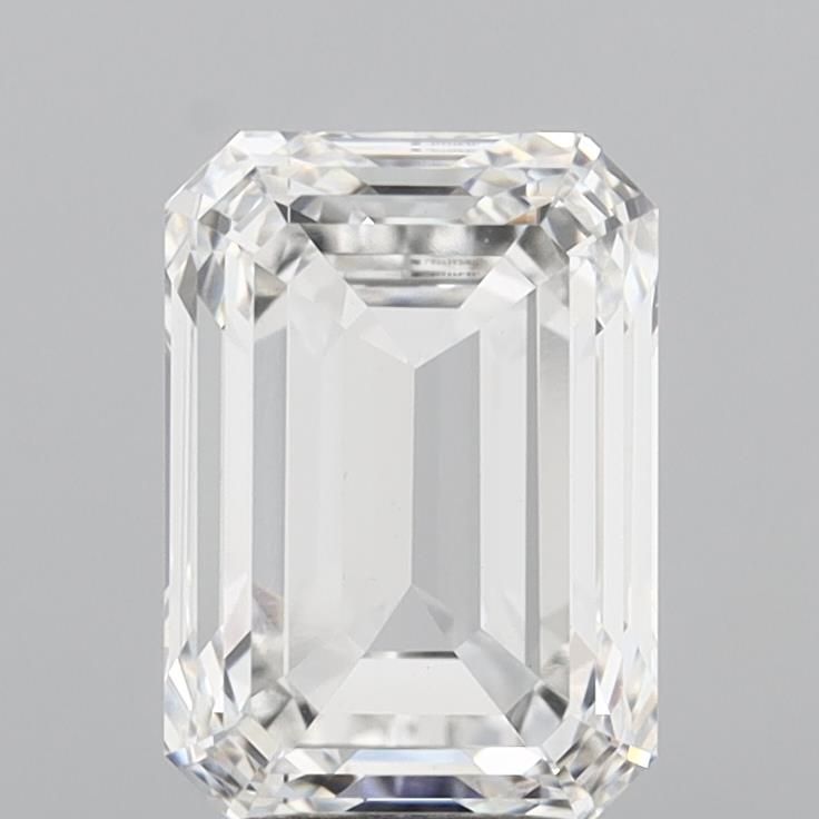 3.00 Carat E-VVS2 Emerald Lab Diamond