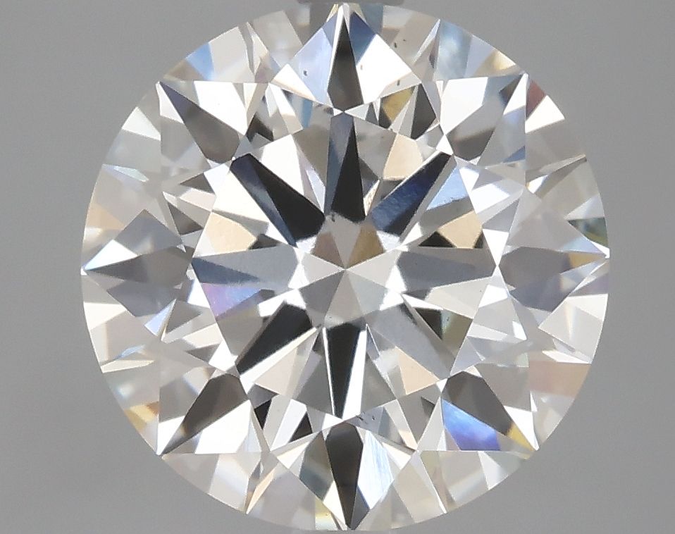 4.09 Carat G-VS2 Round Lab Diamond