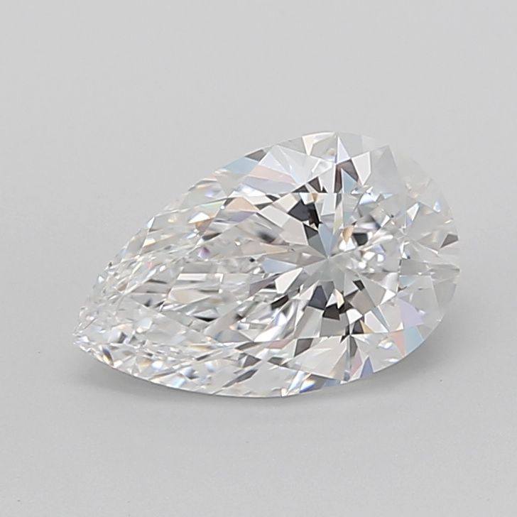 2.03 Carat D IF Pear Lab Diamond