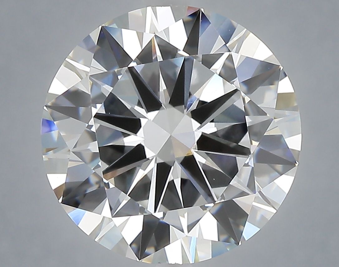 6.01 Carat F-VVS2 Round Lab Diamond