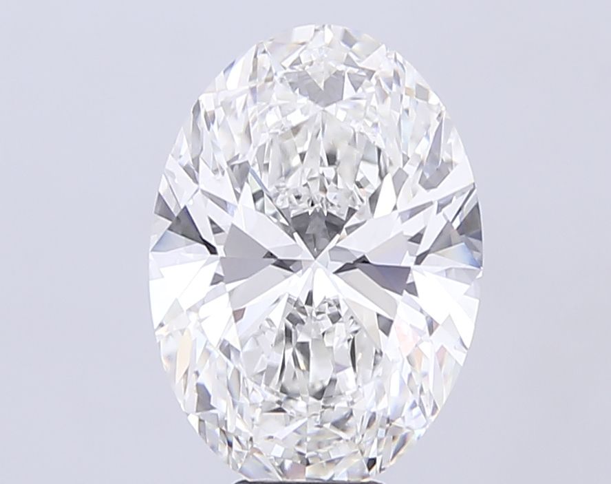 10.12 Carat F-VVS2 Oval Lab Diamond