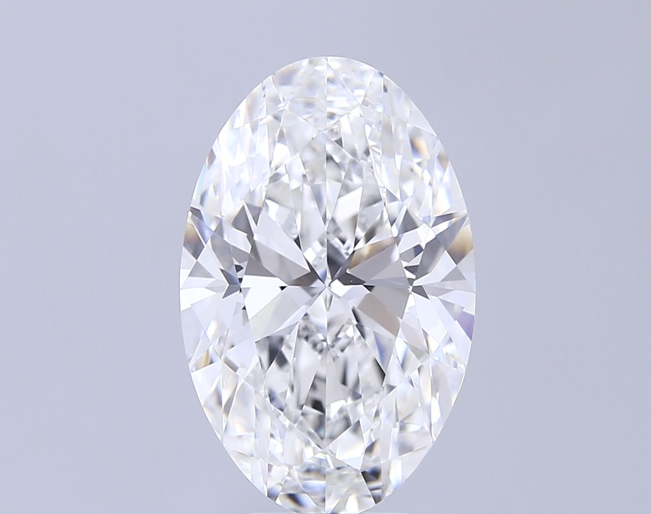 7.01 Carat E-VVS2 Oval Lab Diamond