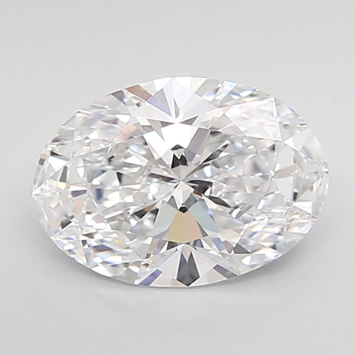 2.11 Carat D-IF Oval Lab Diamond