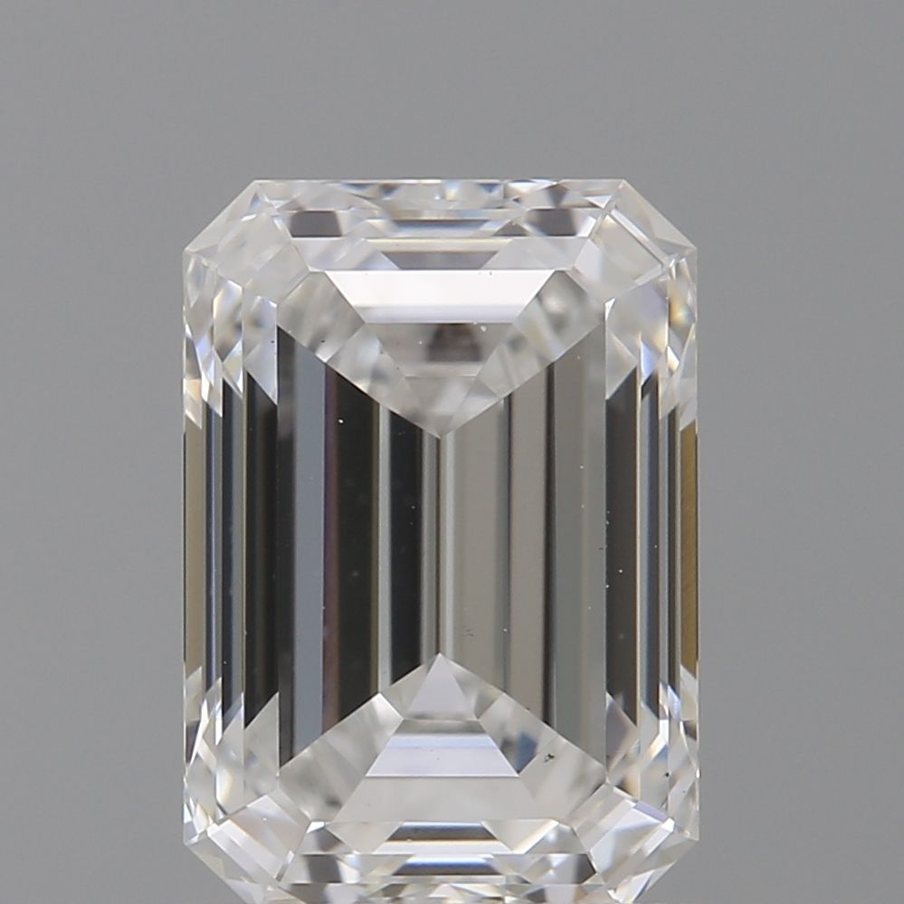 1.55 Carat F-VS1 Emerald Lab Diamond