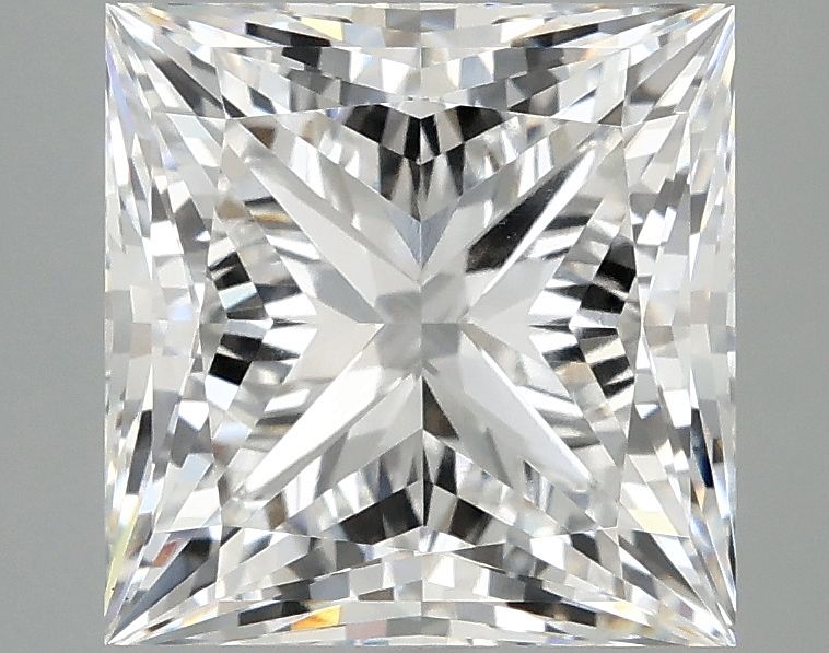 4.19 Carat E-VVS2 Princess Lab Diamond