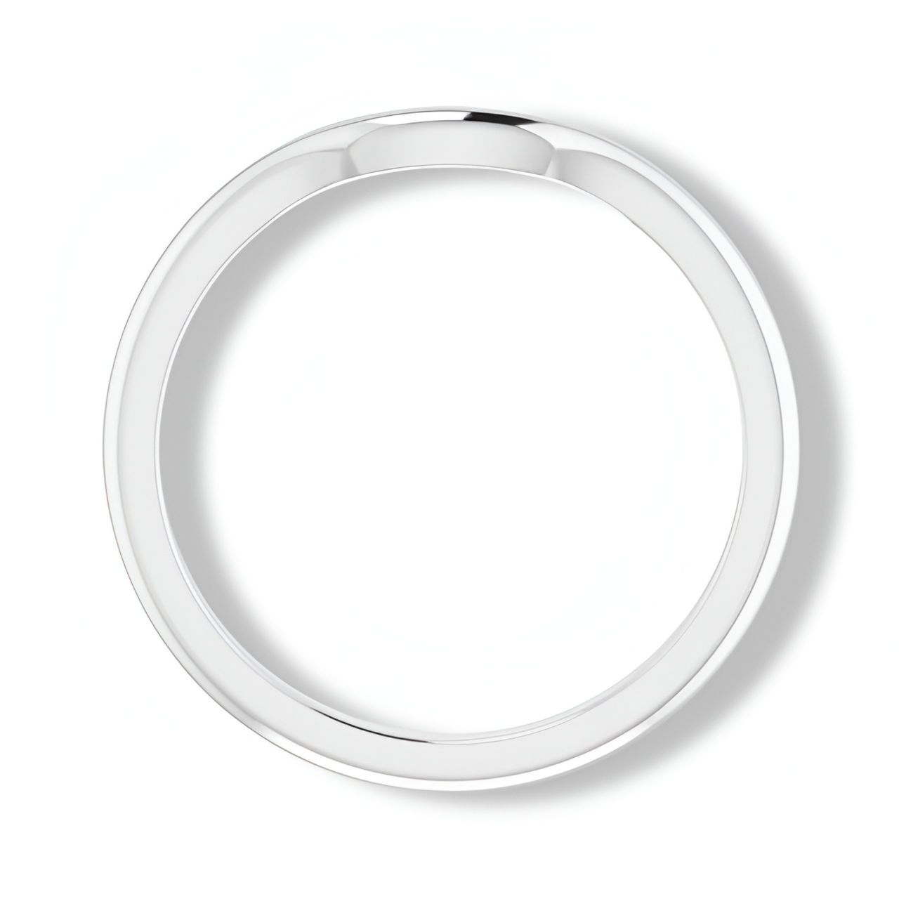 Solid Gold Curve Band-VIRABYANI