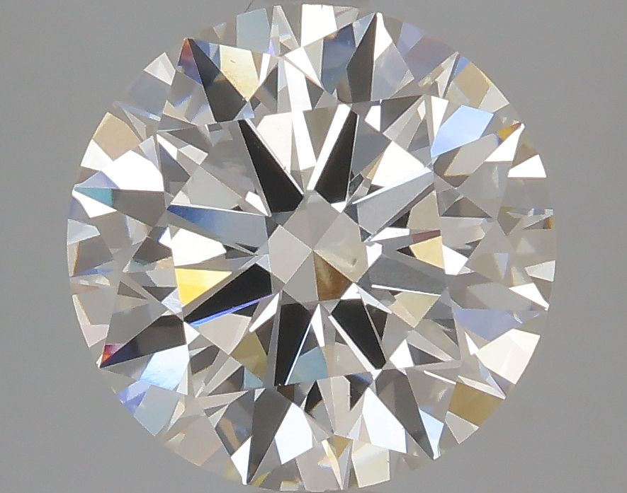 4.05 Carat G-VS2 Round Lab Diamond