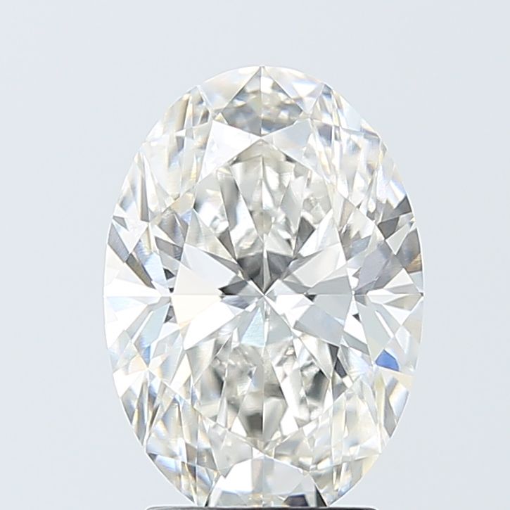 3.06 Carat F-VVS1 Oval Lab Diamond