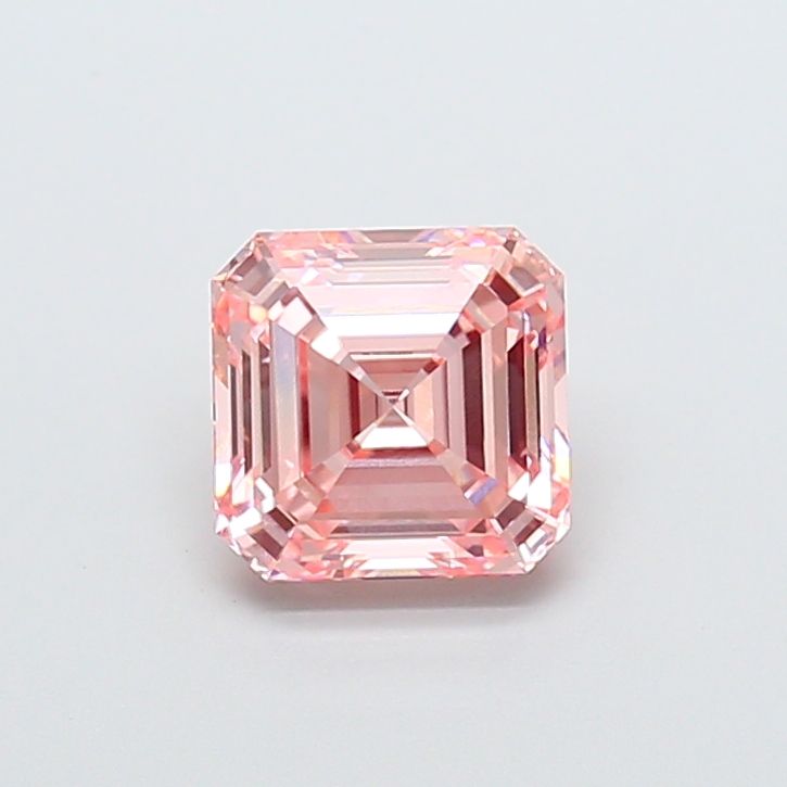 3.03 Carat Asscher Cut Fancy Pink