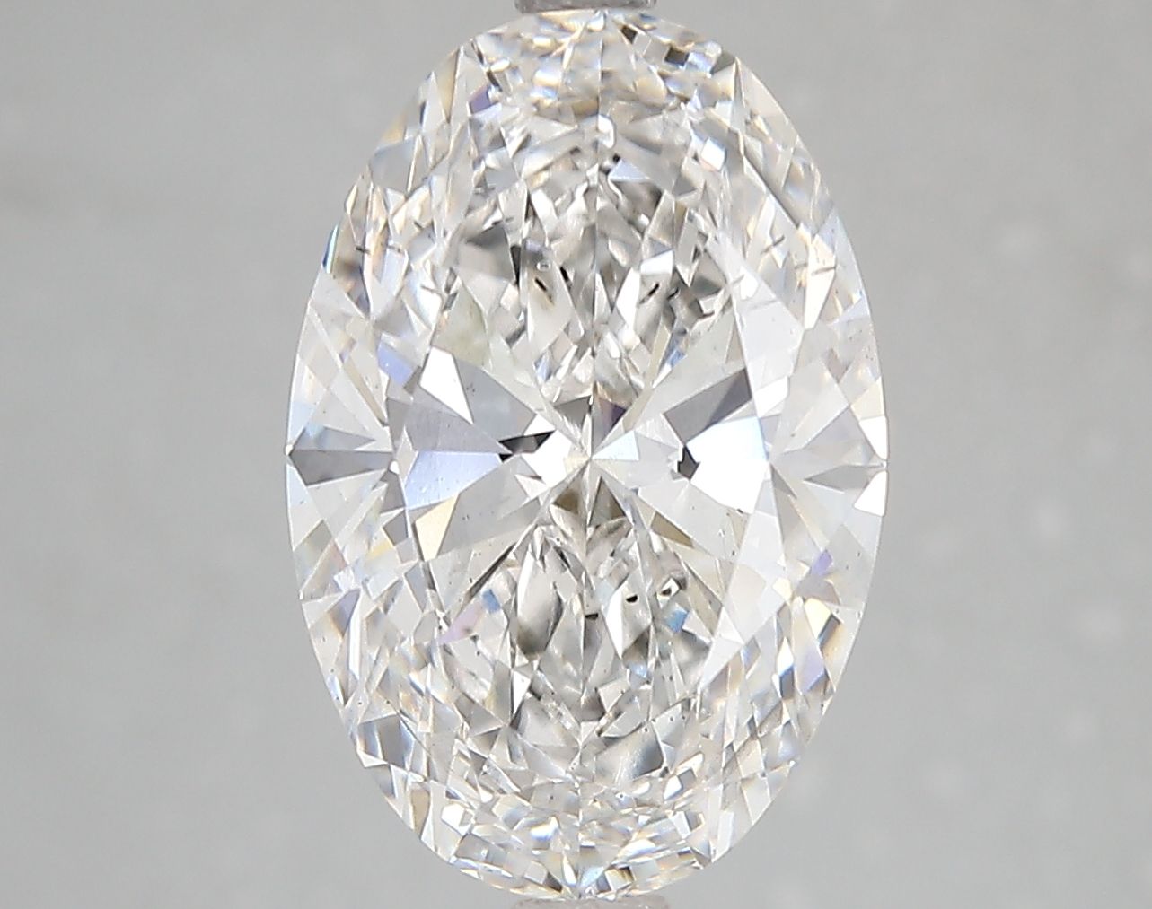 5.02 Carat G-SI2 Oval Lab Diamond
