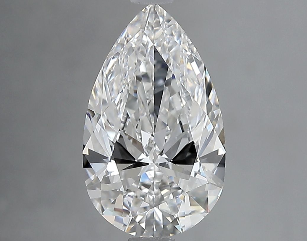 2.01 Carat E-VVS2 Pear Cut Diamond