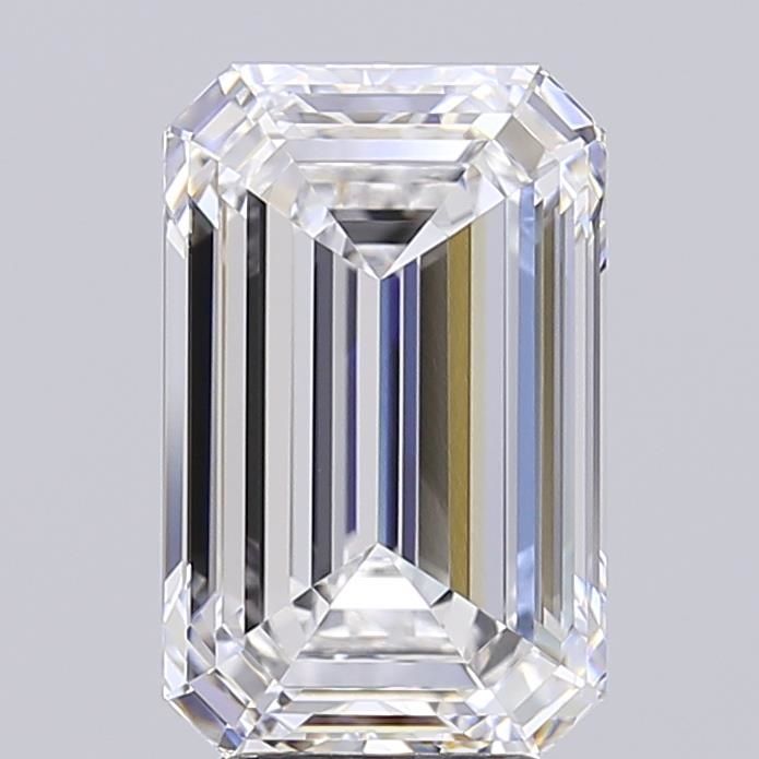 5.03 Carat D-VVS1 Emerald Lab Diamond