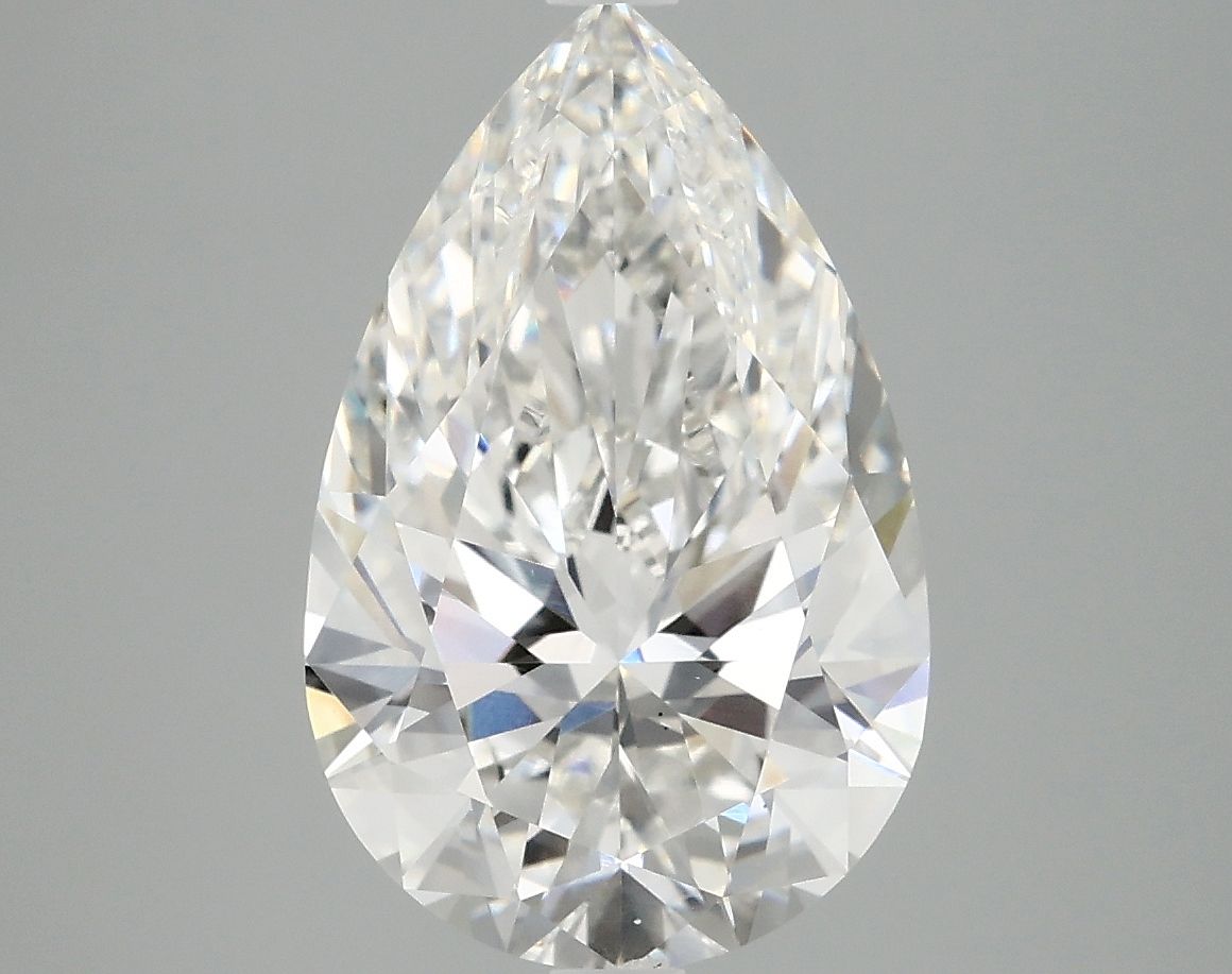 4.02 Carat F-VS2 Pear Lab Diamond