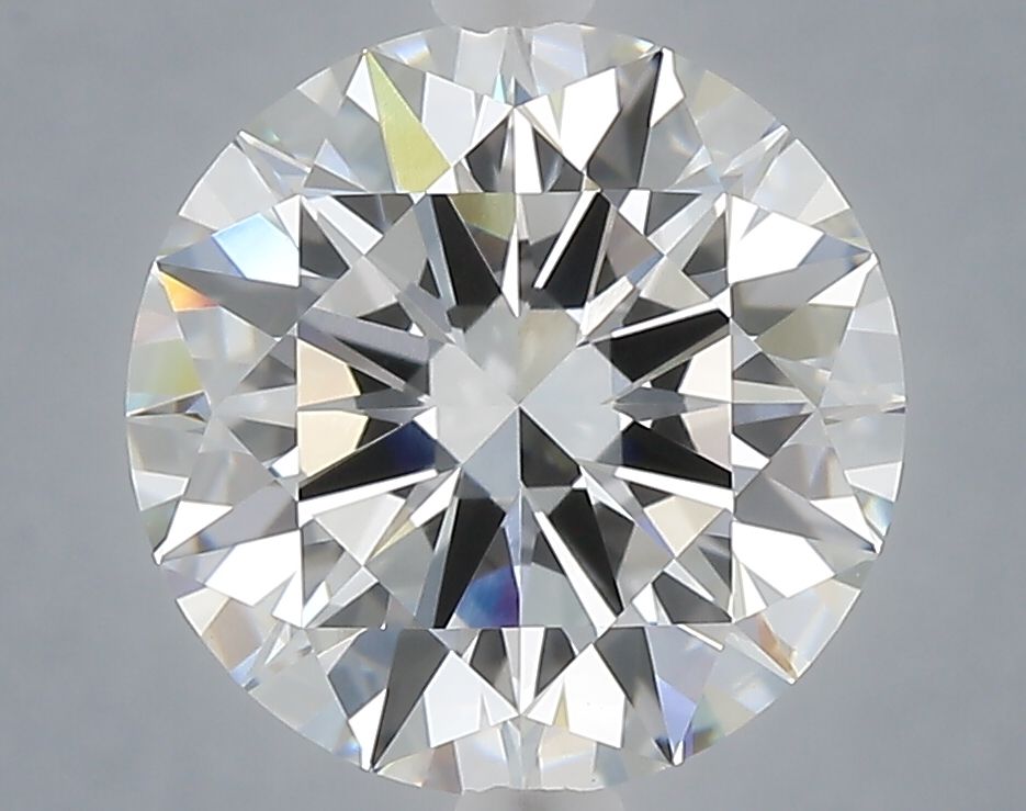 4.09 Carat F-VVS2 Round Lab Diamond
