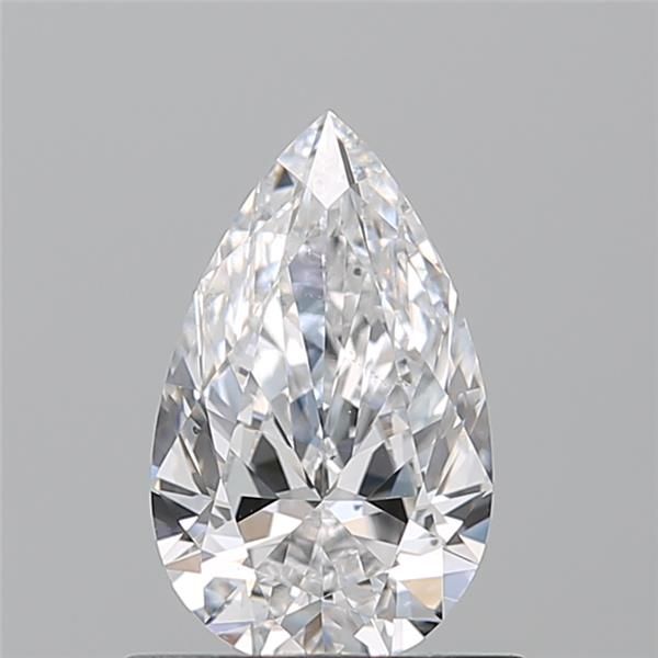 0.73 Carat D-VS2 Pear Cut Diamond
