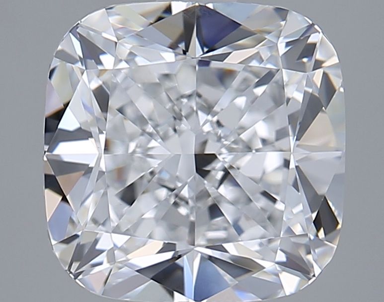 2.55 Carat D-VVS2 Cushion Lab Diamond