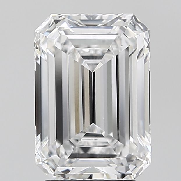 3.12 Carat D-VS1 Emerald Lab Diamond