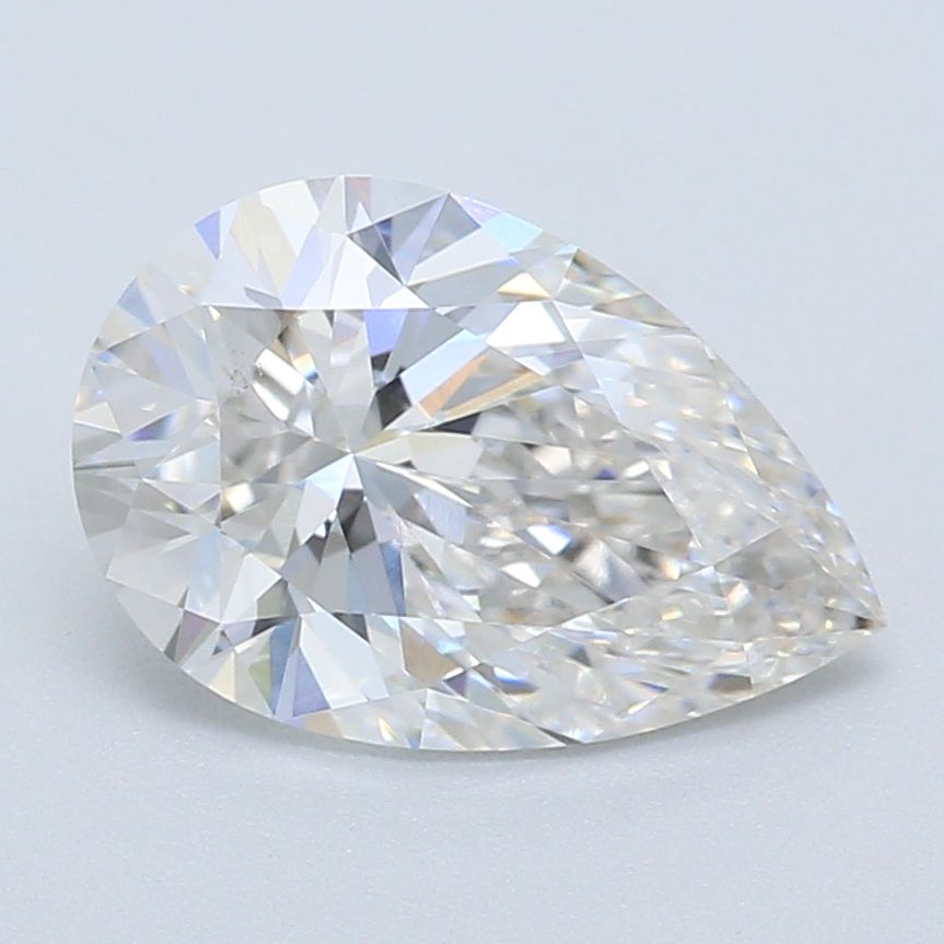 1.08 Carat G-VS2 Pear Lab Diamond
