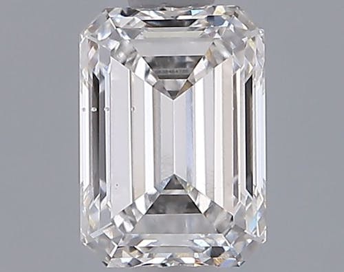 1.00 Carat F-VS2 Emerald Lab Diamond