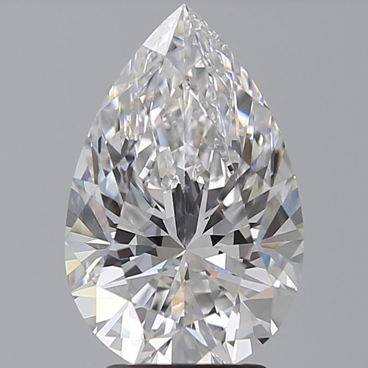 3.27 Carat D-VVS2 Pear Lab Diamond