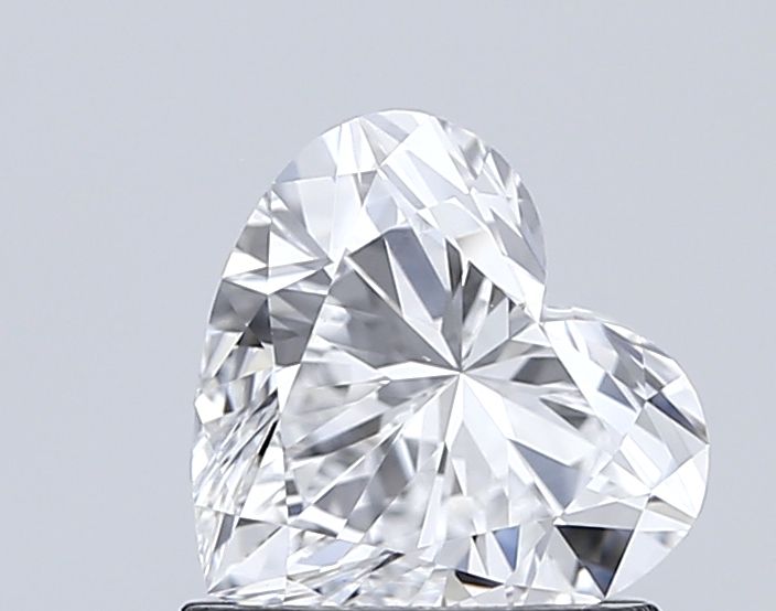 0.97 Carat D-VVS2 Heart Lab Diamond
