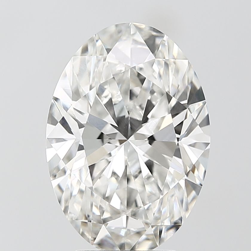 5 Carat G-VVS2 Oval Lab Diamond