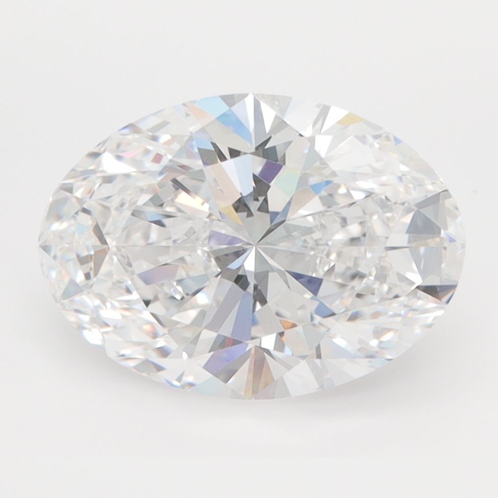 3.10 Carat D-VVS1 Oval Lab Diamond