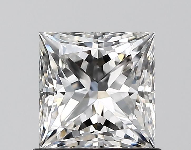 0.93 Carat F-VS1 Princess Lab Diamond