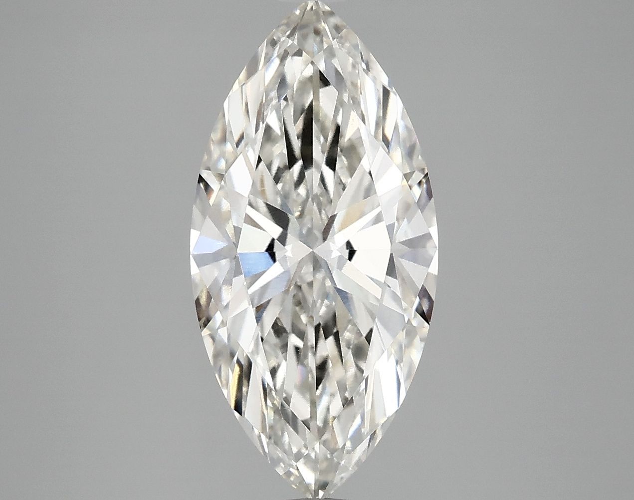 2.97 Carat H-VVS2 Marquise Lab Diamond