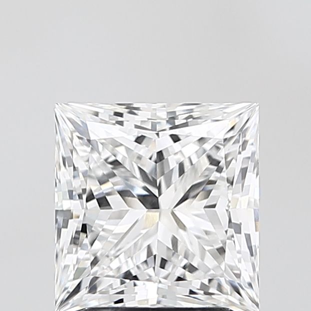 2.51 Carat D-VVS2 Princess Lab Diamond